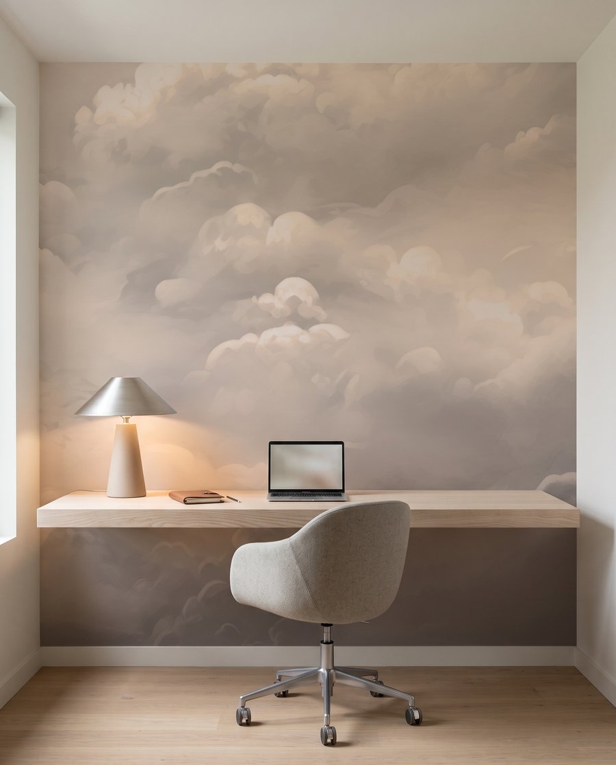 Nuvens e luz suave — interior 8