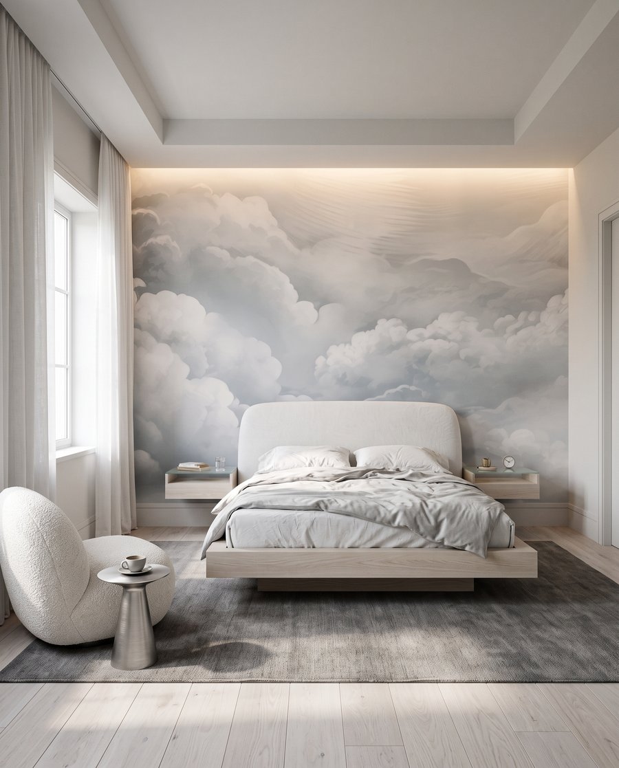 Nuvens e luz suave — interior 2