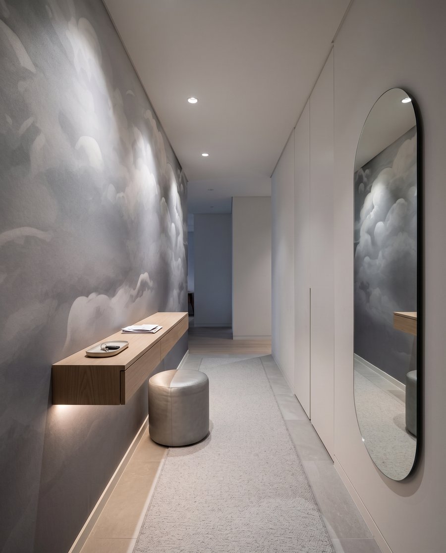 Nuvens e luz suave — interior 6