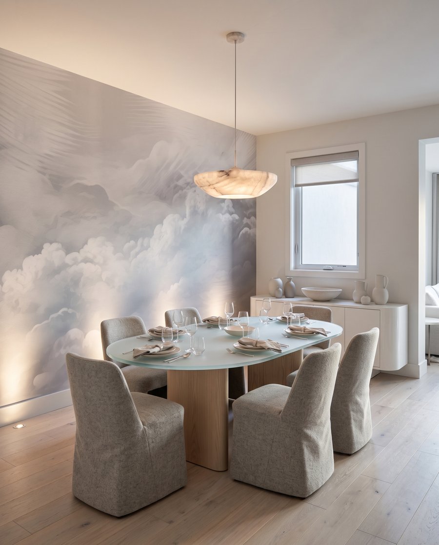 Nuvens e luz suave — interior 7