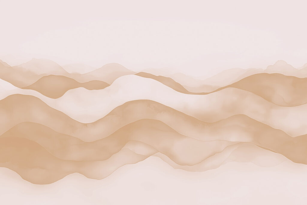 Faixas azuis com areia — design completo