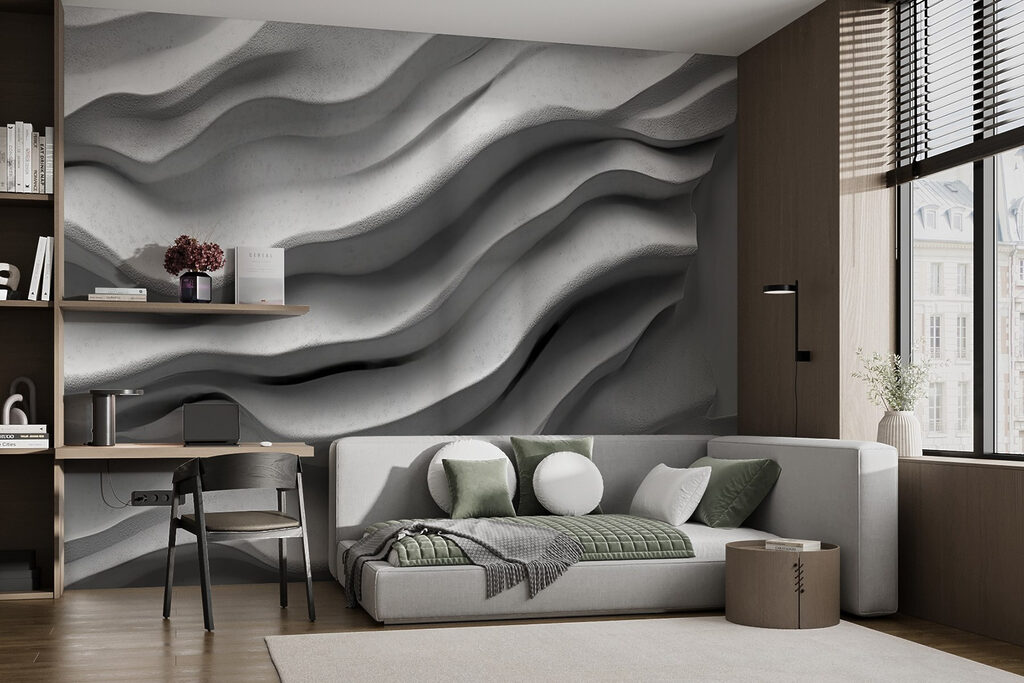 Dobras em sombra — interior 2