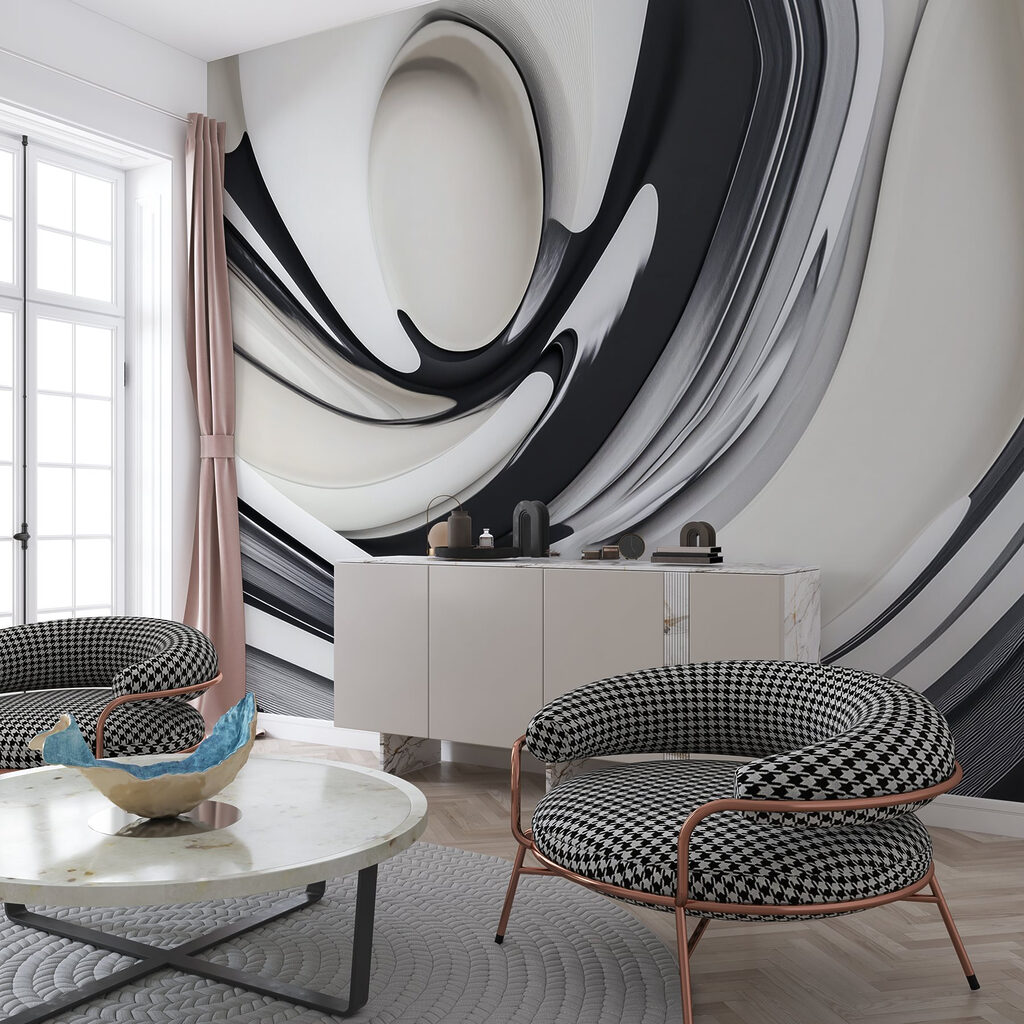 Fitas pretas e brancas — interior 5
