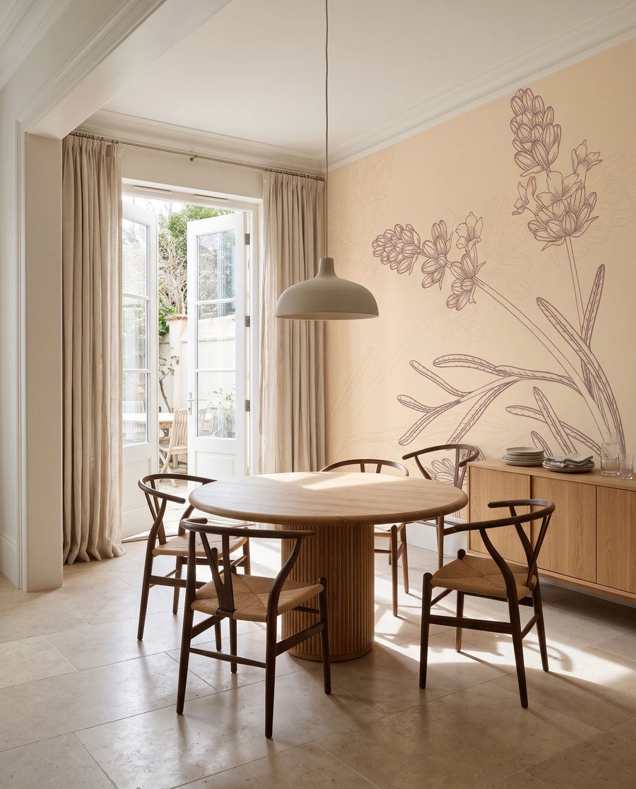 Cachos de flores desenhados — interior 7