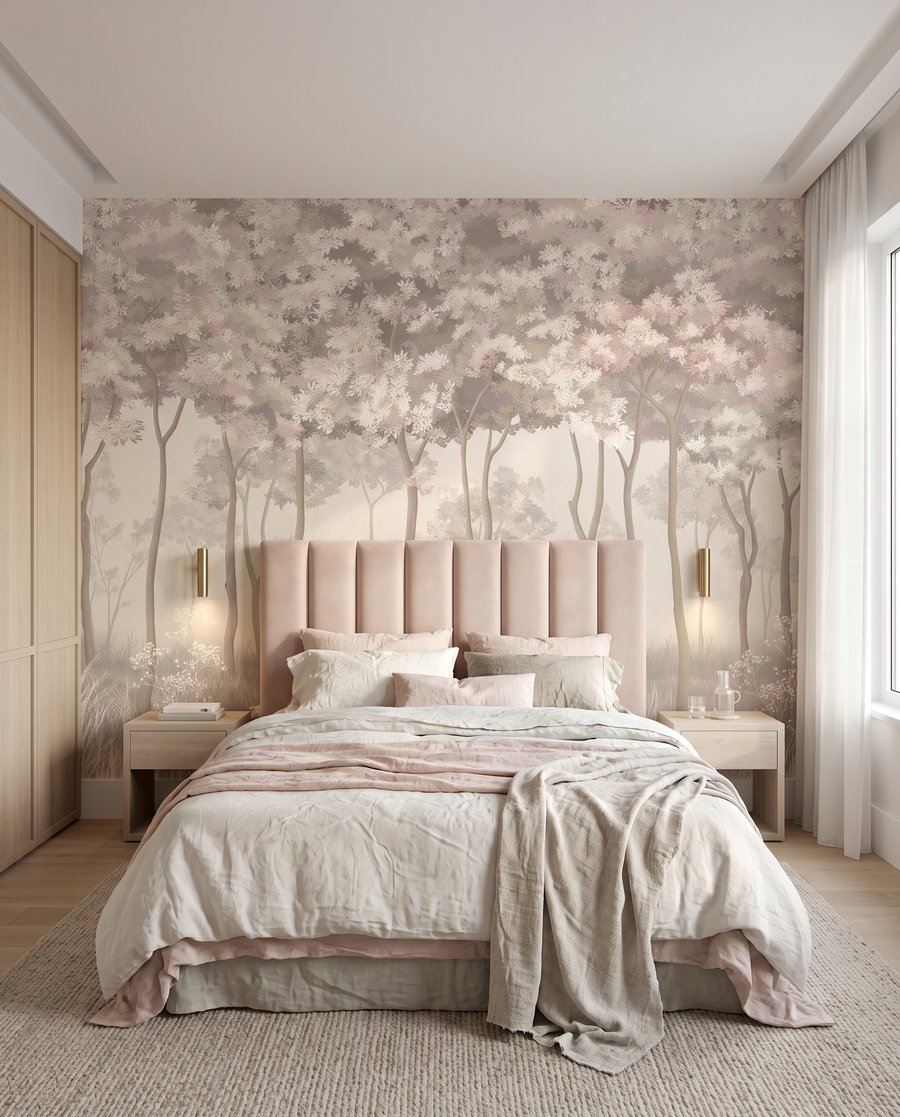 Bosque luminoso em flor — interior 2