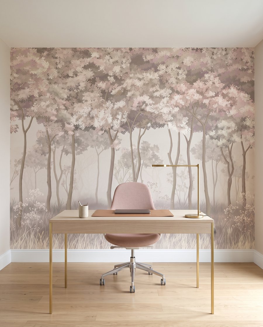 Bosque luminoso em flor — interior 10