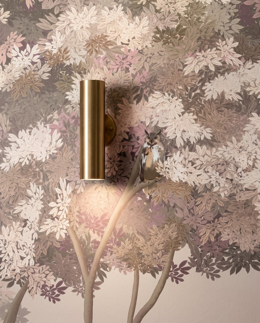 Bosque luminoso em flor — detalhe