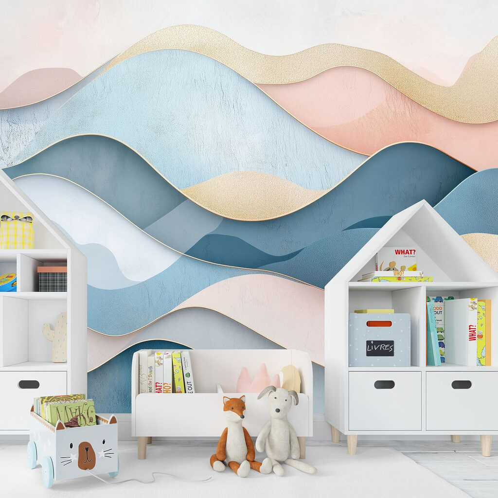 Ondas em camadas suaves — interior 5