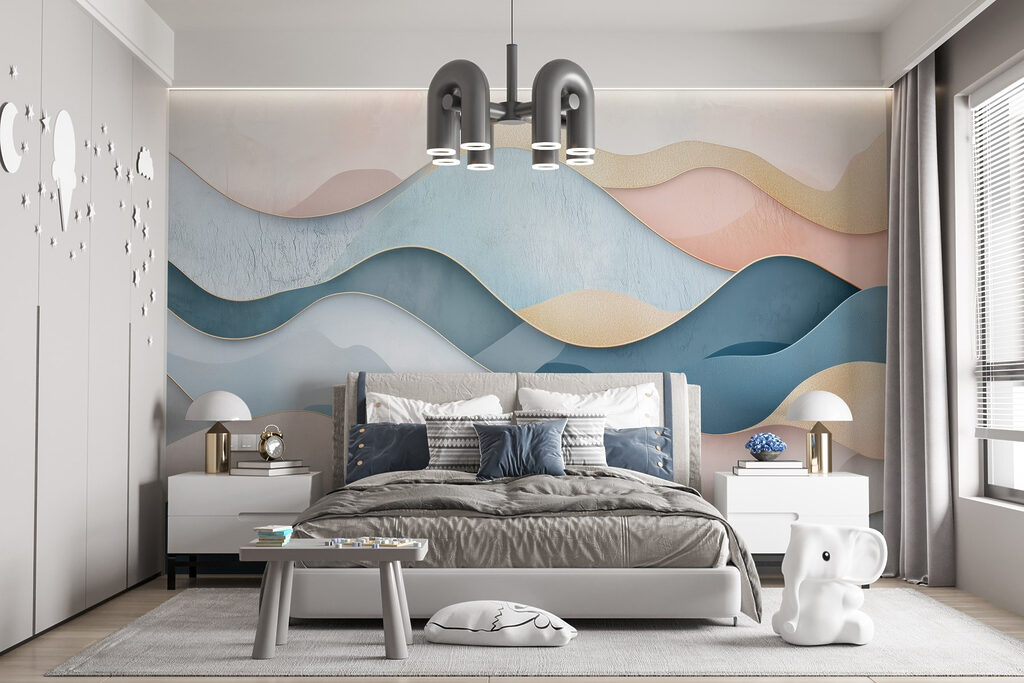 Ondas em camadas suaves — interior 6
