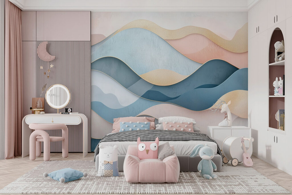 Ondas em camadas suaves — interior 7