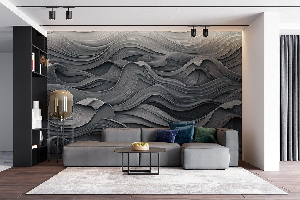 Dobras azuis em profundidade — interior 5