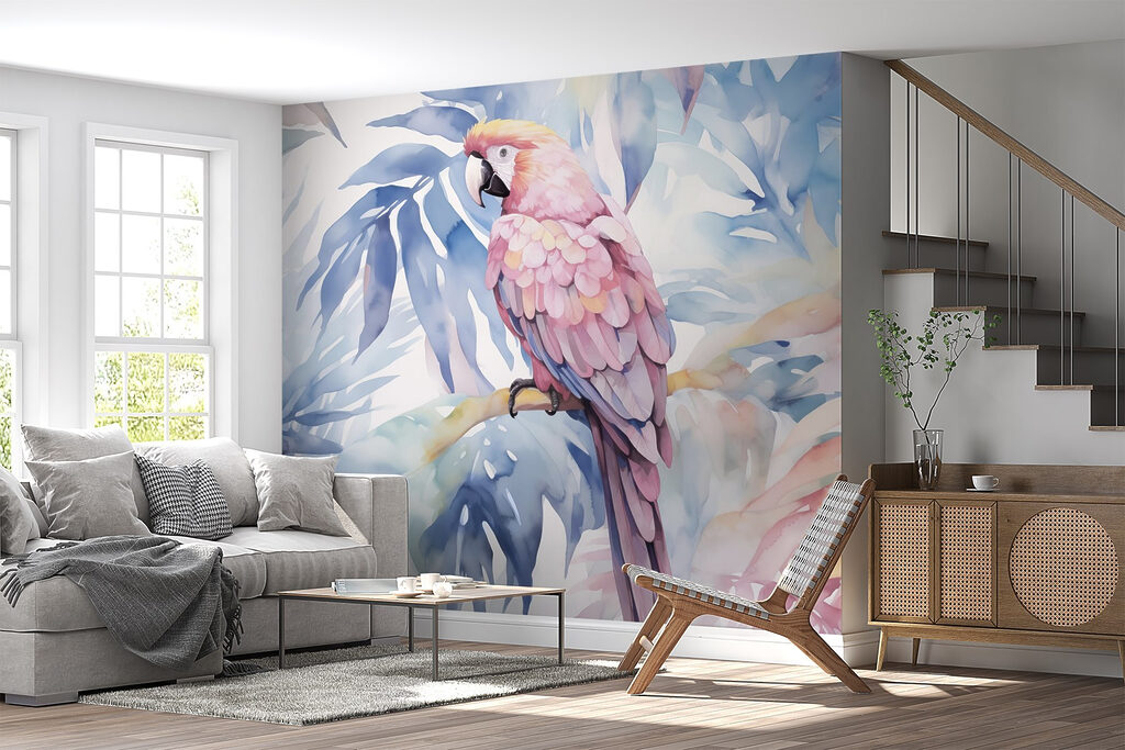 Papagaio cor-de-rosa — interior 1