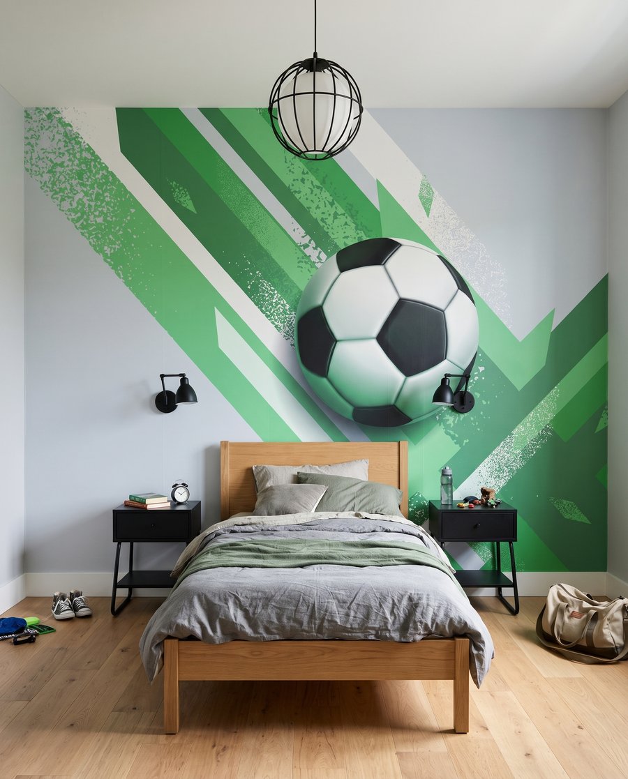 Futebol entre faixas — interior 2