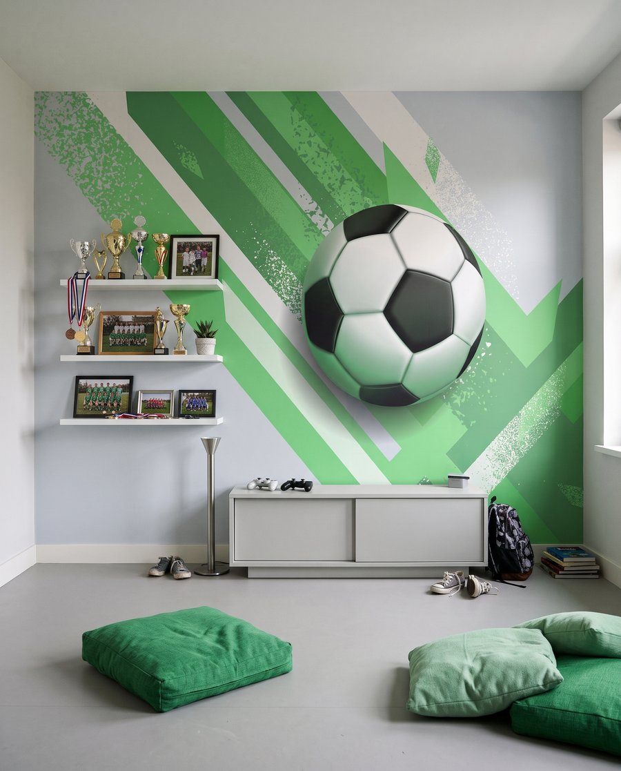 Futebol entre faixas — interior 5