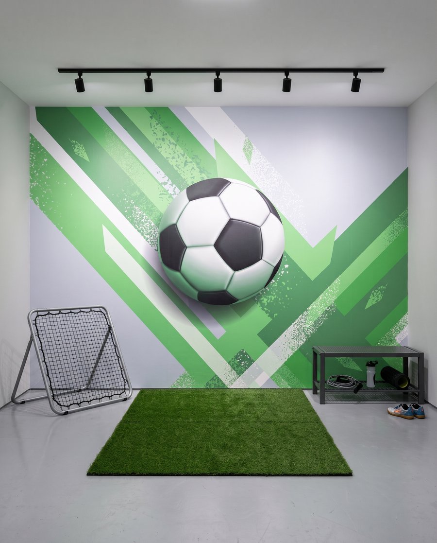 Futebol entre faixas — interior 6