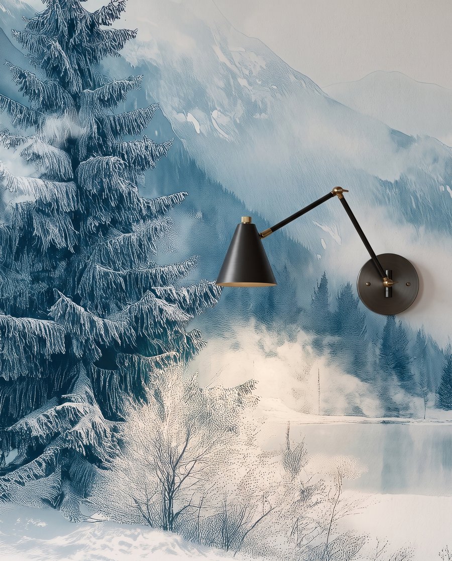 Lago de inverno — detalhe