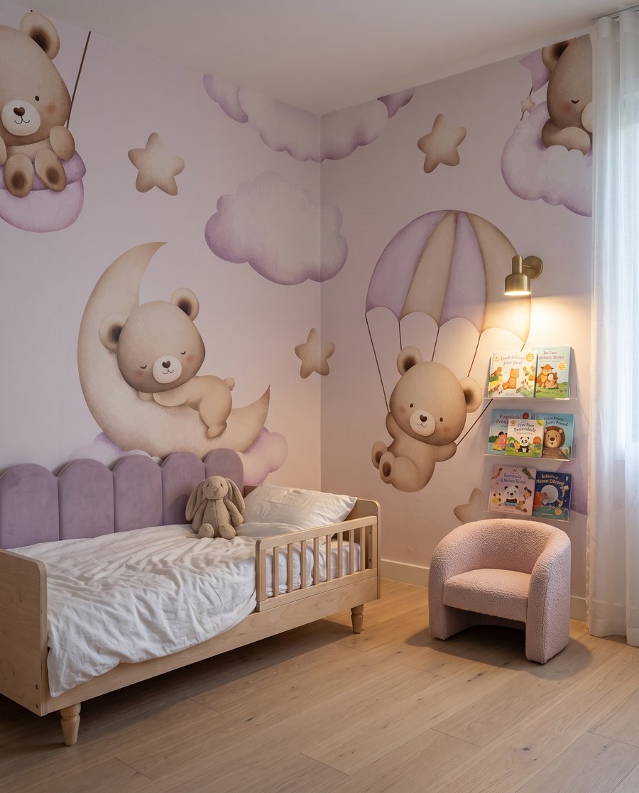 Ursinhos entre nuvens — interior 1