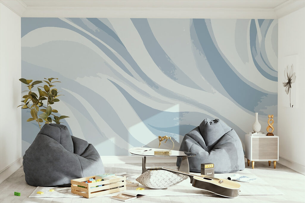 Faixas fluidas em movimento — interior 3
