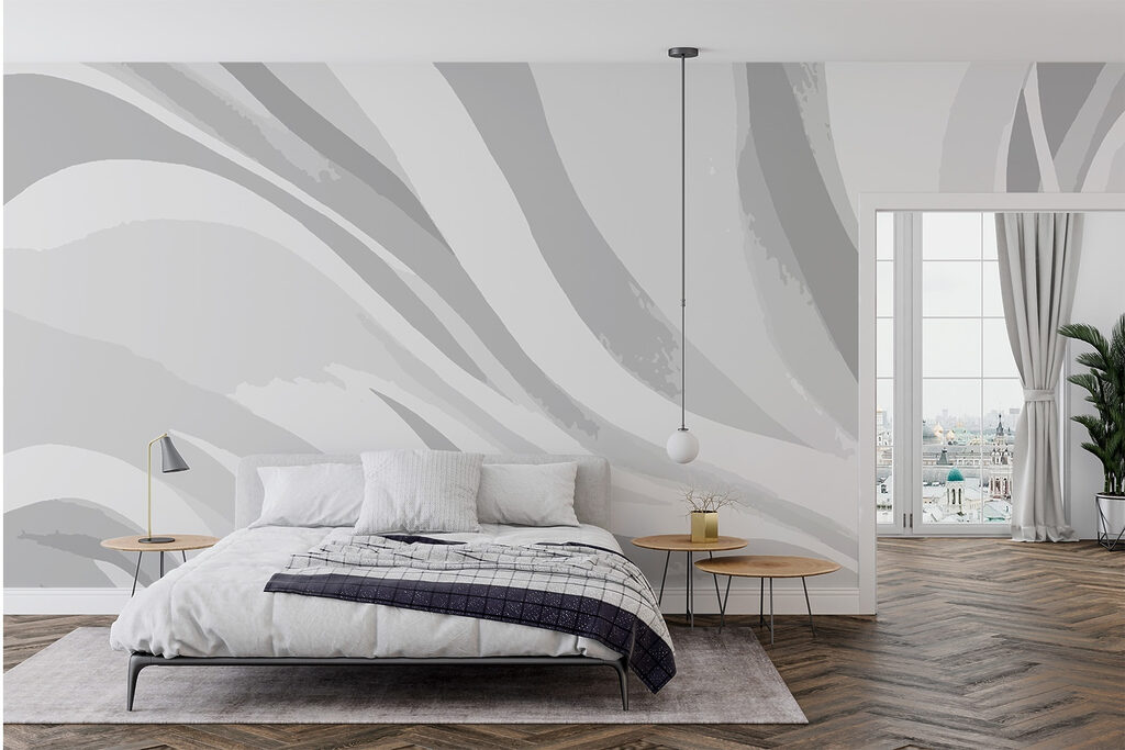 Faixas fluidas em movimento — interior 1