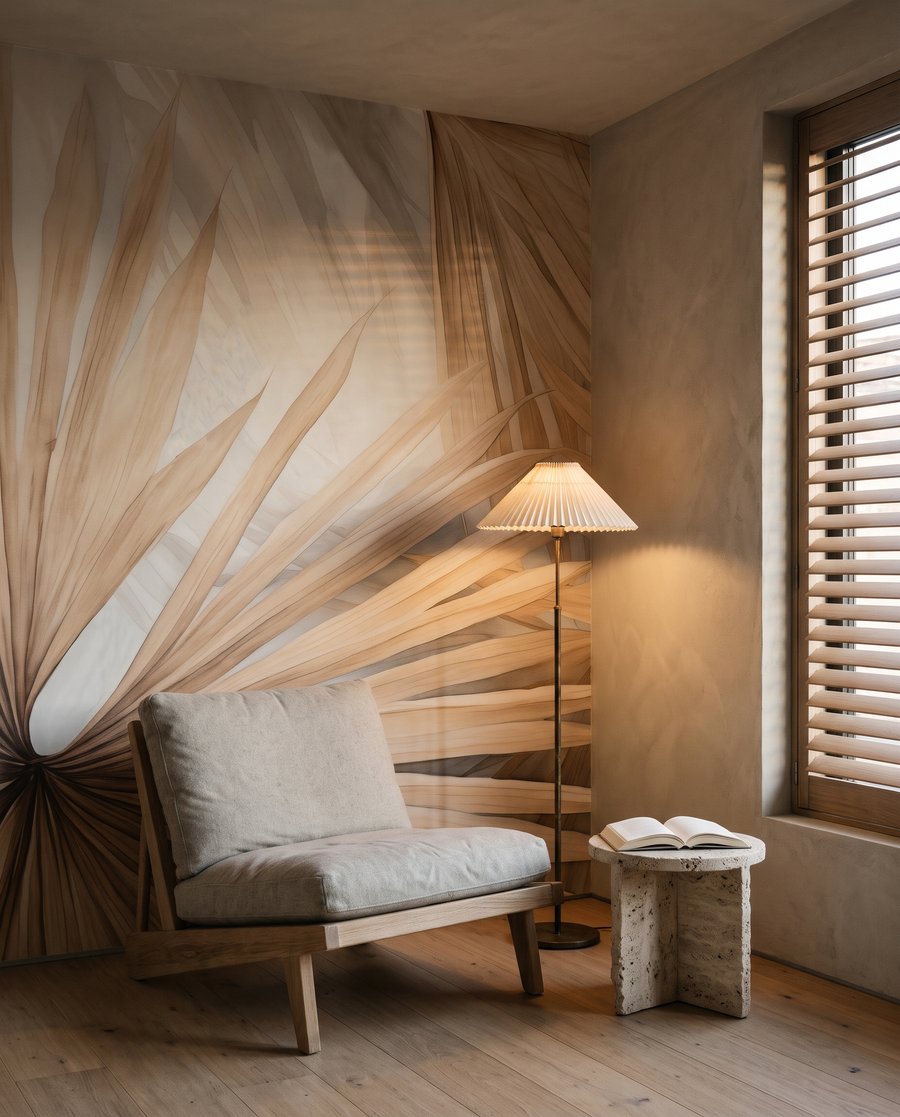 Palmeiras cor de areia — interior 4
