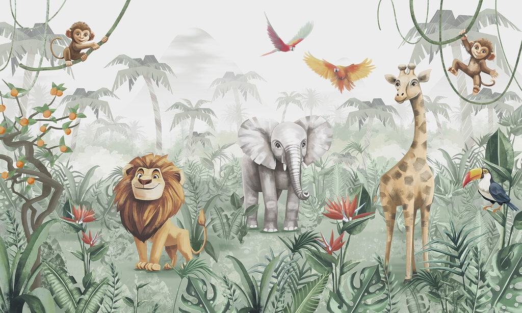 Festa na selva — design completo