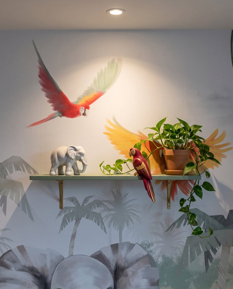 Festa na selva — detalhe