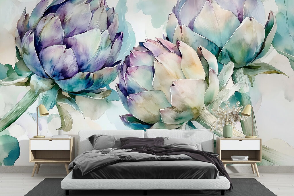 Flores de alcachofra — interior 1