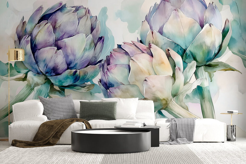 Flores de alcachofra — interior 2