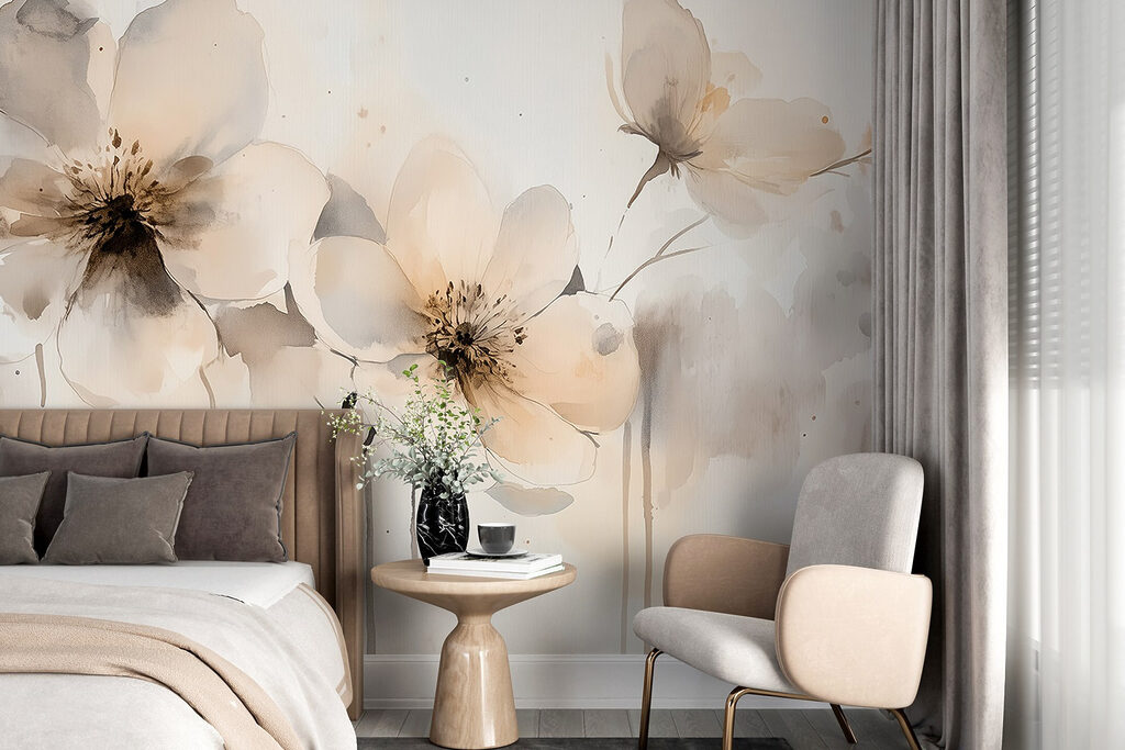 Flores com corações escuros — interior 1