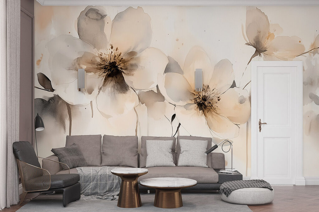 Flores com corações escuros — interior 3