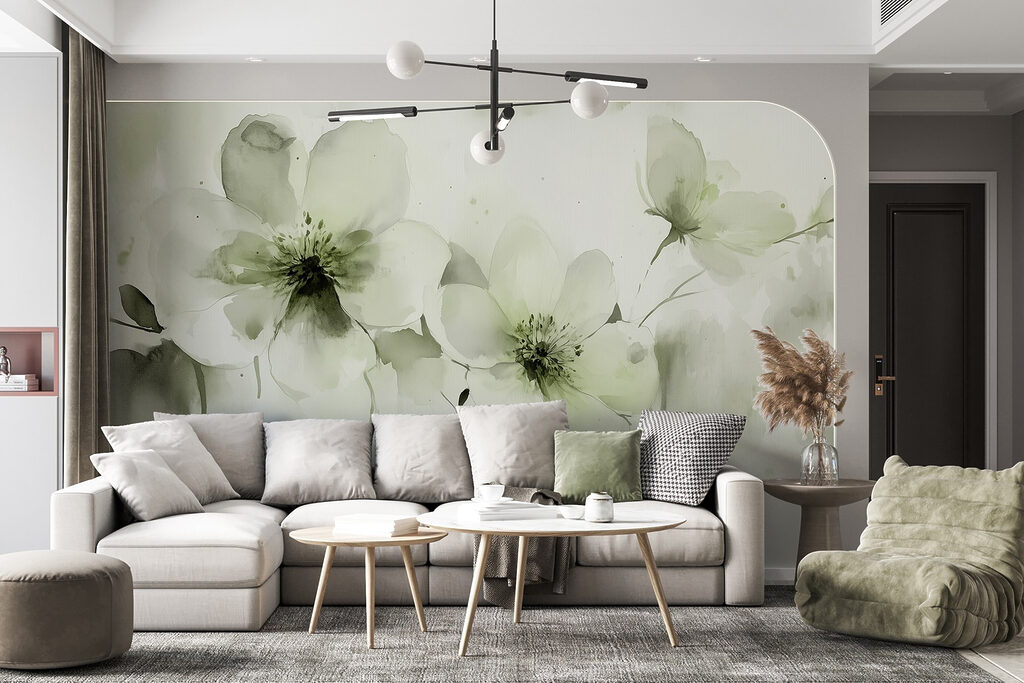 Flores com corações escuros — interior 2