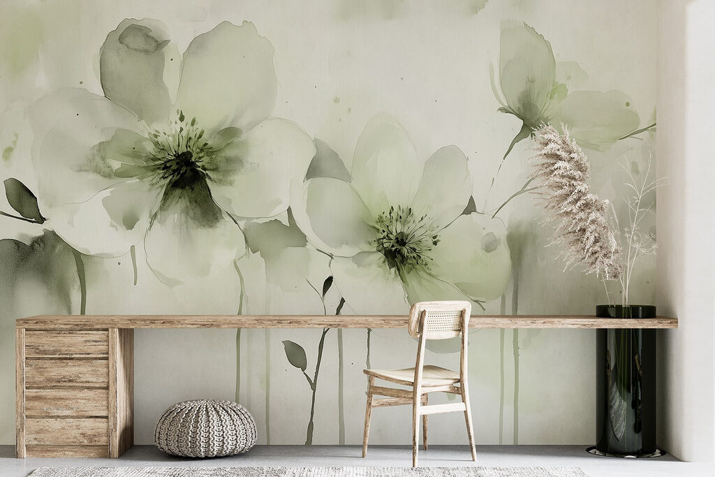 Flores com corações escuros — interior 4