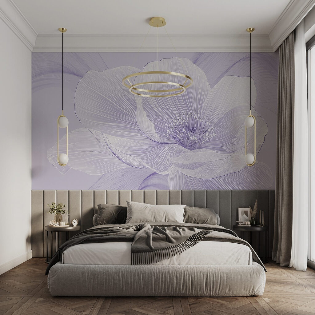 Flor de linhas finas — interior 1