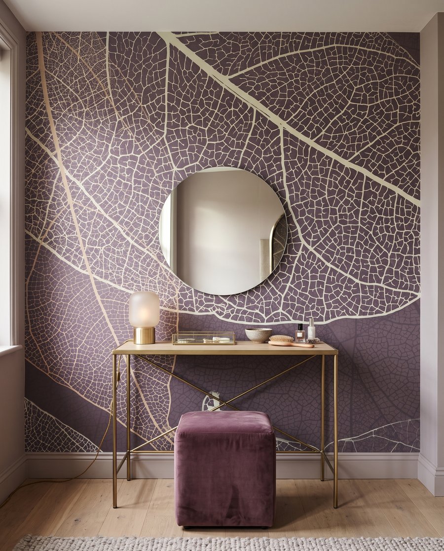 Rede de nervuras finas — interior 1