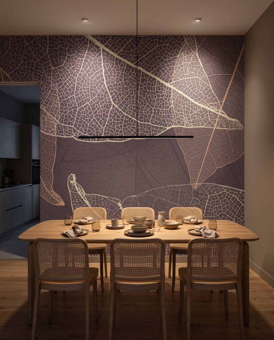 Rede de nervuras finas — interior 8