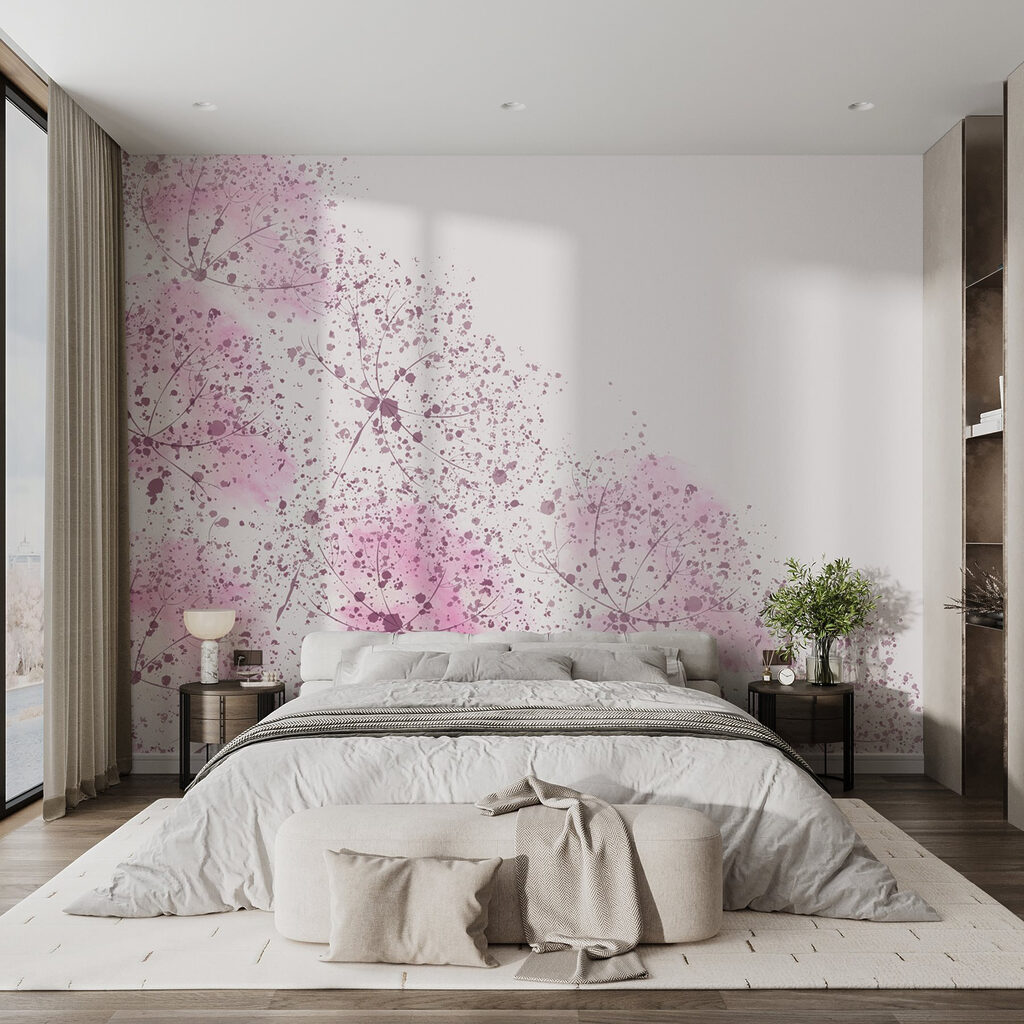 Dentes-de-leão cor-de-rosa — interior 2