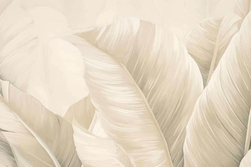 Folha clara de perto — design completo