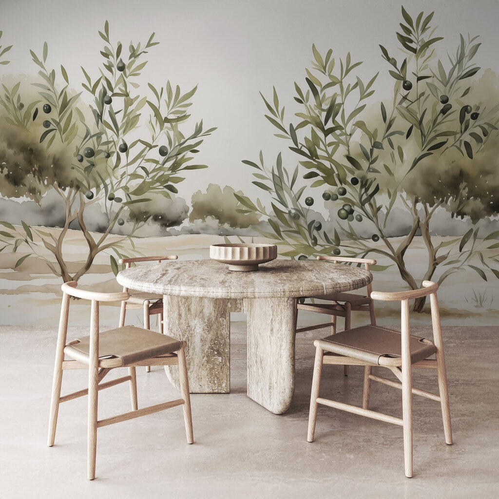 Oliveiras em terra arenosa — interior 2