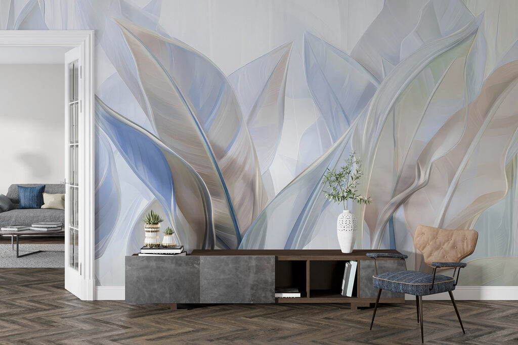 Folhas sobrepostas — interior 3