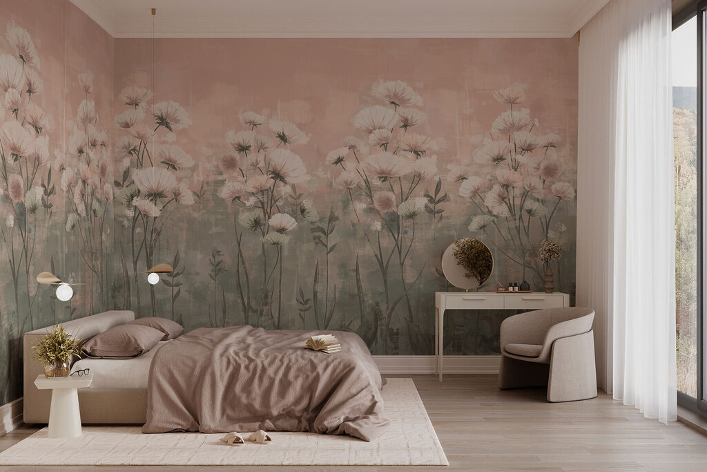 Flores de margens esbatidas — interior 2