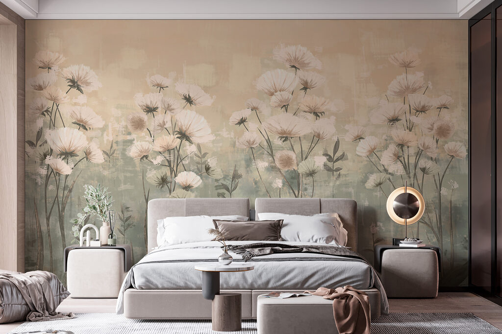 Flores de margens esbatidas — interior 1