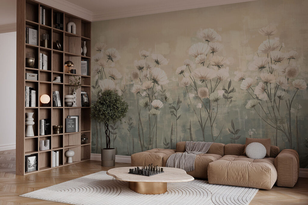Flores de margens esbatidas — interior 3
