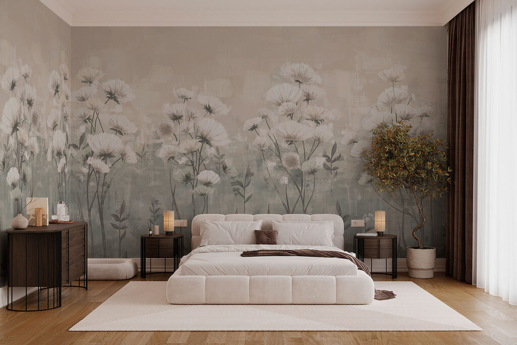 Flores de margens esbatidas — interior 2