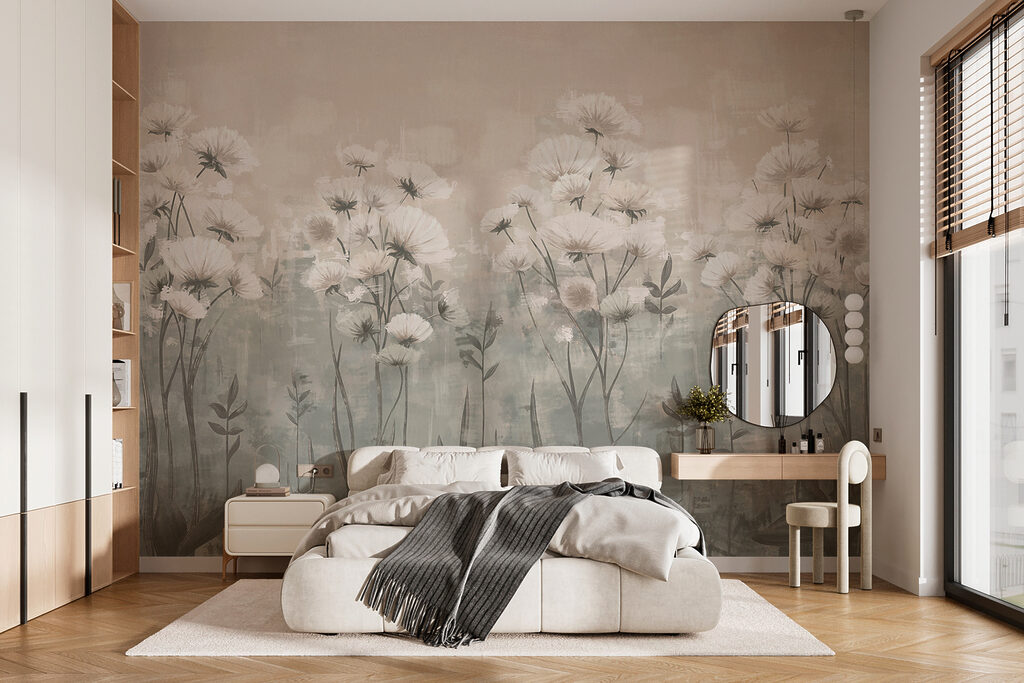 Flores de margens esbatidas — interior 3