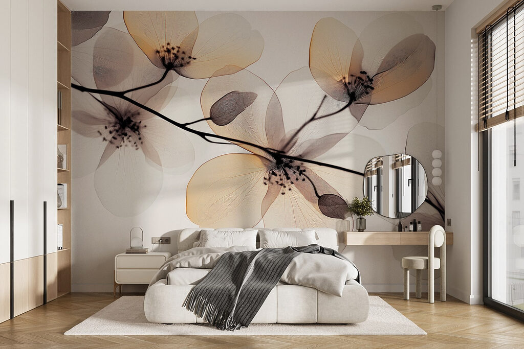 Ramo de flores transparentes — interior 1