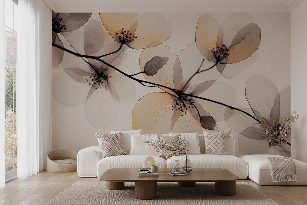 Ramo de flores transparentes — interior 3