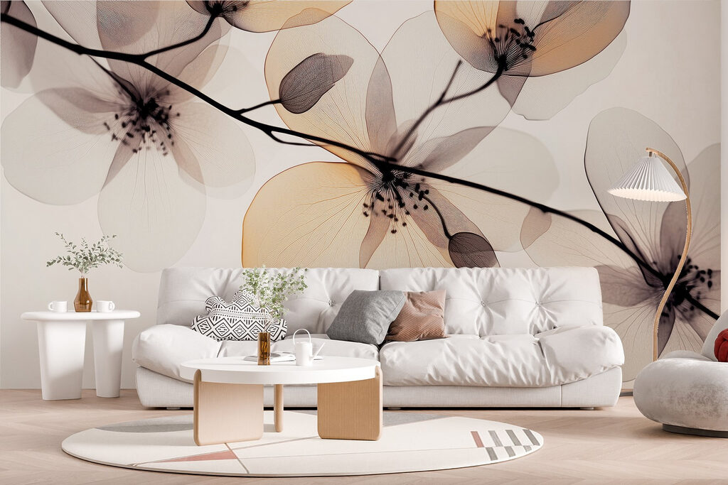 Ramo de flores transparentes — interior 4