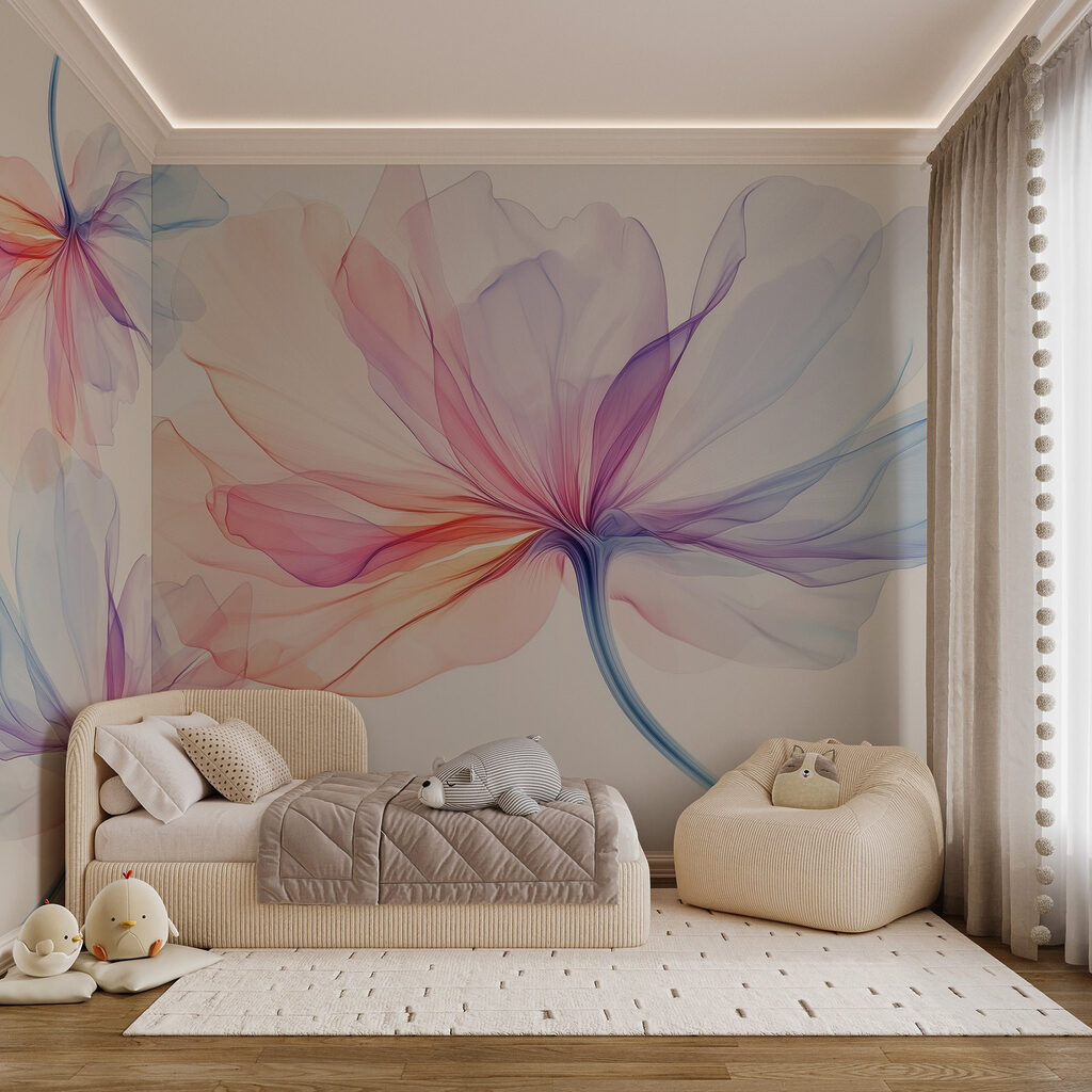 Flores em arco-íris — interior 4