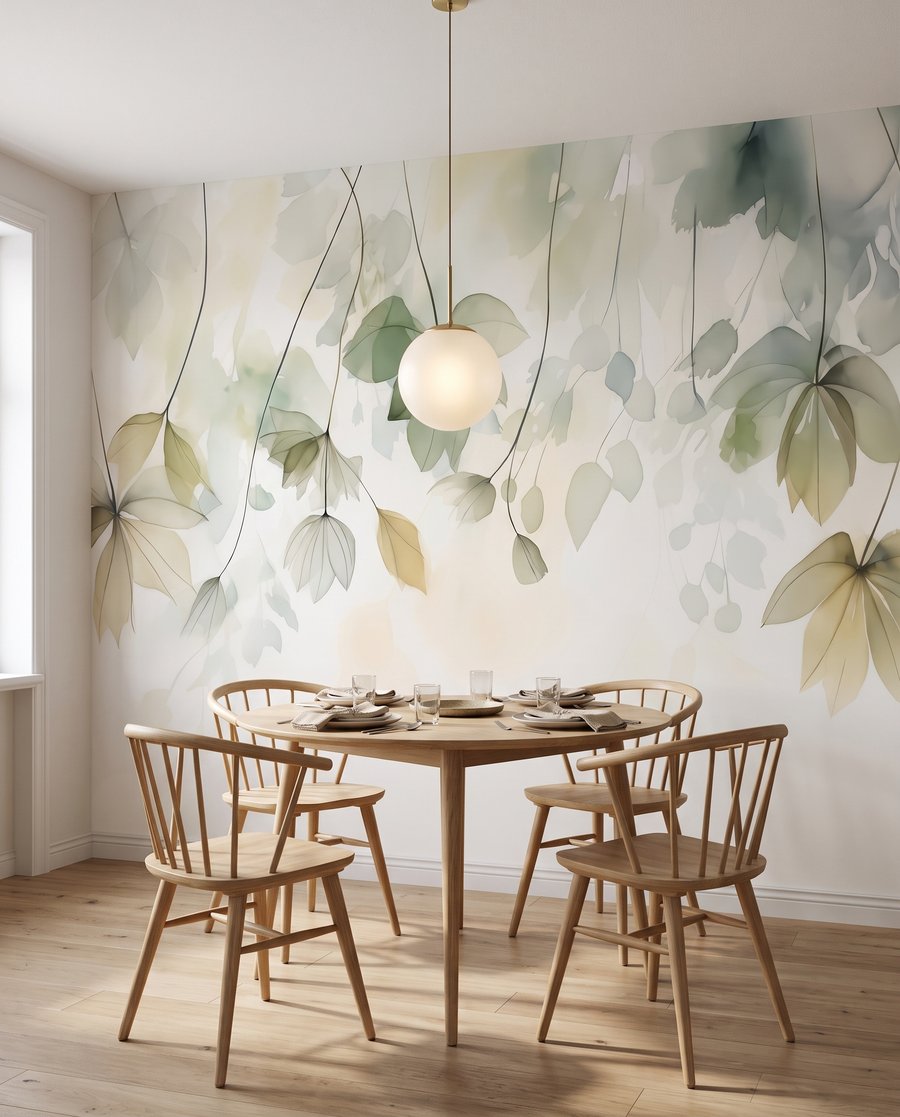Véus de folhas verde-claras — interior 8