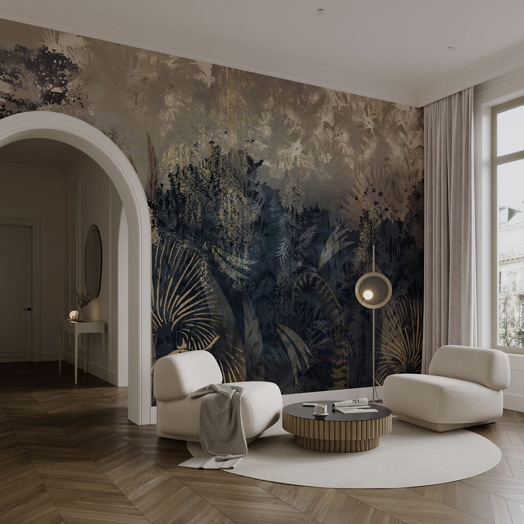 Floresta de fetos enevoada — interior 4